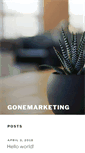 Mobile Screenshot of gonemarketing.com